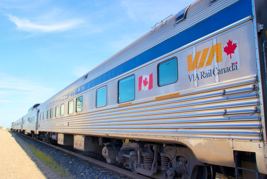 VIA Rail Zug in Kanada – © Susanne Schirmann - Eberhardt TRAVEL
