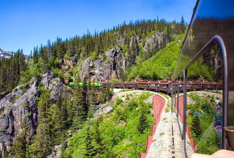 White Pass & Yukon Route Railroad in Alaska - ©2013 Rocky Grimes - stock.adobe.com