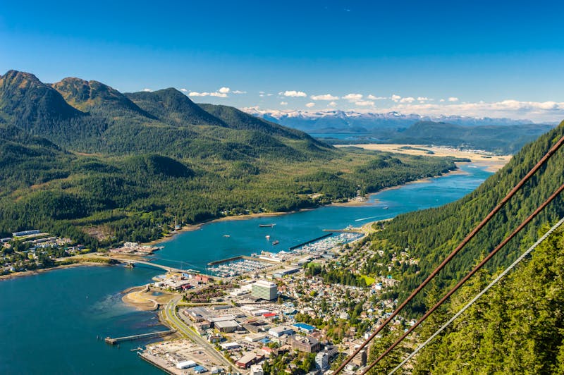 Blick auf Juneau vom Mount Roberts - ©2018 Suzanne Goodwin - stock.adobe.com