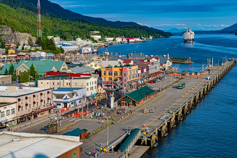 Kreuzfahrthafen von Ketchikan in Alaska  - ©randal nester/EyeEm - stock.adobe.com