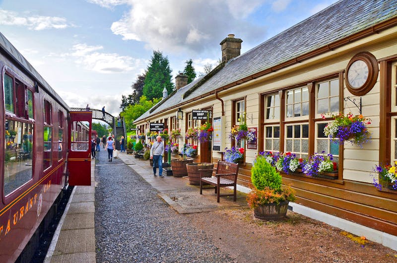 Strathspey Railway - Boat of Garden Station - ©Konrad Füssel - Eberhardt TRAVEL