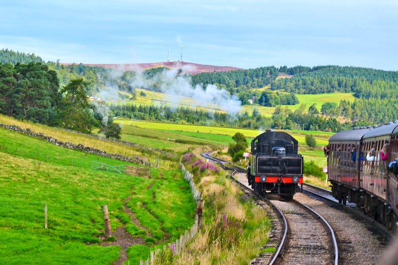 Zugfahrt mit der Strathspey Railway - ©Konrad Füssel - Eberhardt TRAVEL