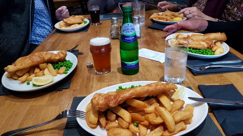 Fish und Chips in Mallaig - &copy;Marlies Thrum - Eberhardt TRAVEL