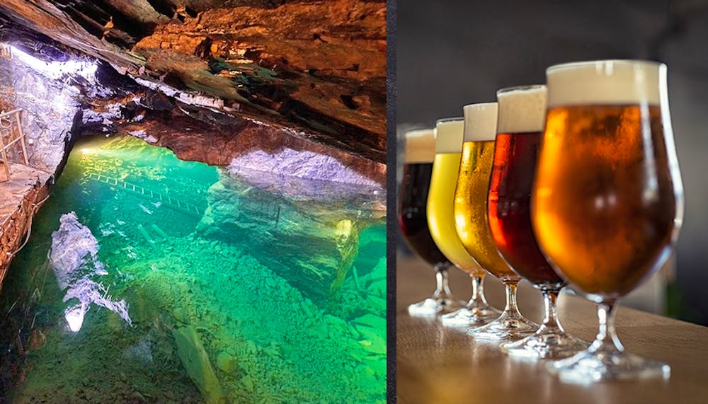 Bier-Tasting im Bergwerk &ndash; &copy; Adobe Stock