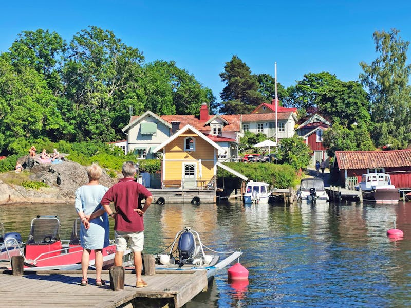 Idyllisches Vaxholm im Stockholmer Schärengarten - ©Simone Willner - Eberhardt TRAVEL
