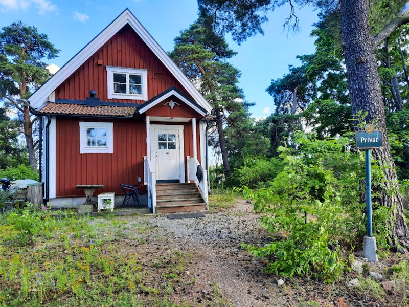 Schwedenhaus auf der Insel Fjäderholmarna  - &copy;Katrin Deutschbein - Eberhardt TRAVEL