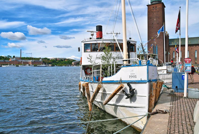 Ausflugsschiff zum Schloss Drottningholm - ©Konrad Füssel - Eberhardt TRAVEL