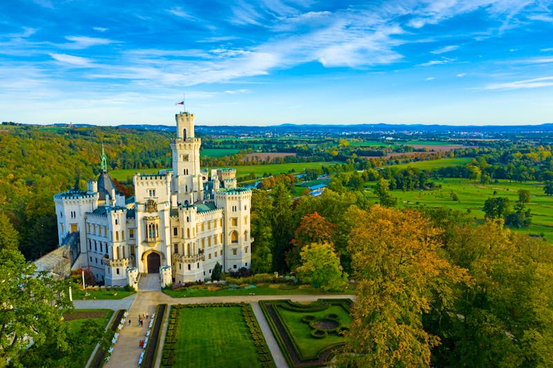 Schloss Hluboka nad Vltavou in Südböhmen - &copy;JackF - stock.adobe.com