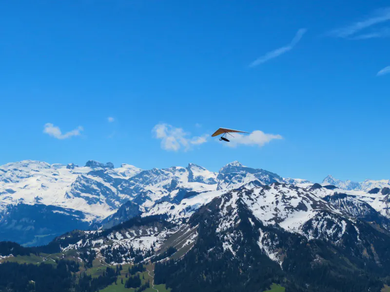 Auf dem Stanserhorn - Drachenflieger - &copy;Annette Weise