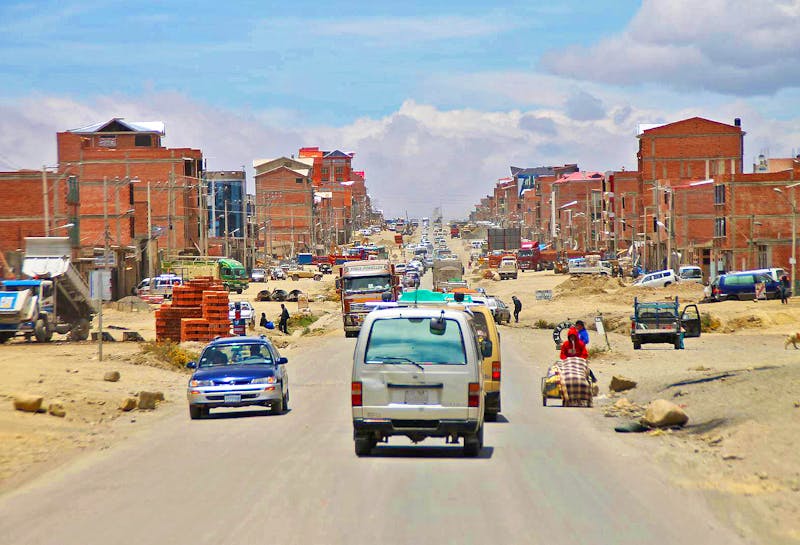 Fahrt nach El Alto in Bolivien - ©Jacob Spangenberg - Eberhardt TRAVEL