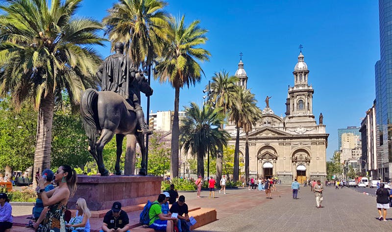Plaza de Armas in Santiago de Chile - ©Jacob Spangenberg - Eberhardt TRAVEL