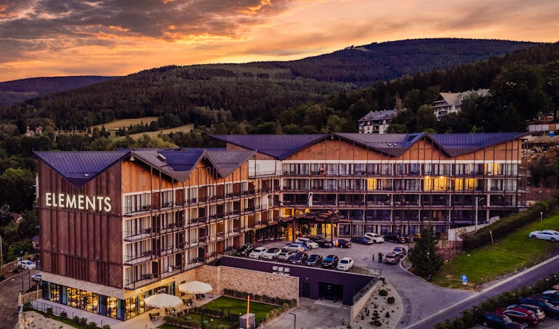 Elements Hotel & Spa in Bad Flinsberg - Außenansicht  – ©Urlaubsziel Polen Sp. z o. o. Sp. k