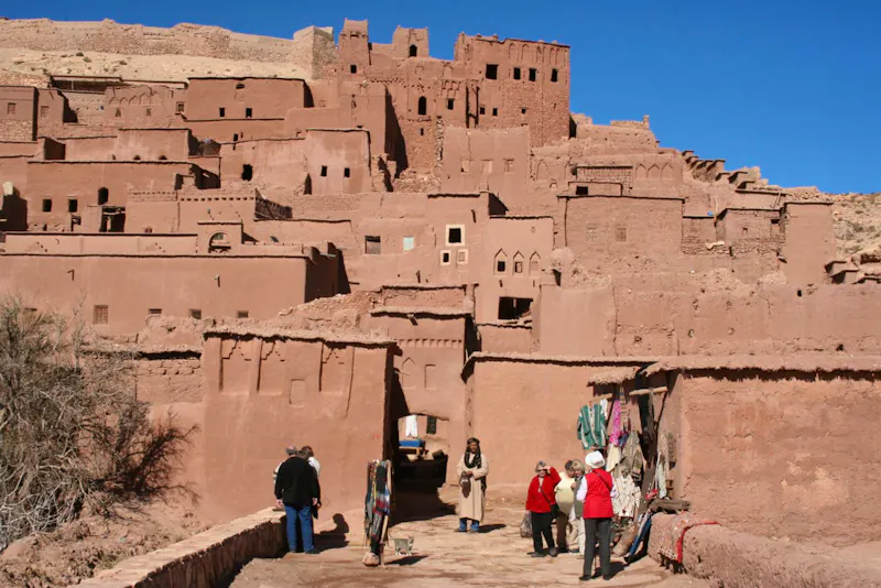 Besichtigung der Lehmburg Ait Ben Haddou - &copy;Isabel Braksiek - Eberhardt TRAVEL