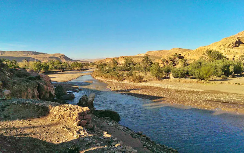 Flusslandschaft bei Ait Ben Haddou - &copy;Juliane Voigt - Eberhardt TRAVEL