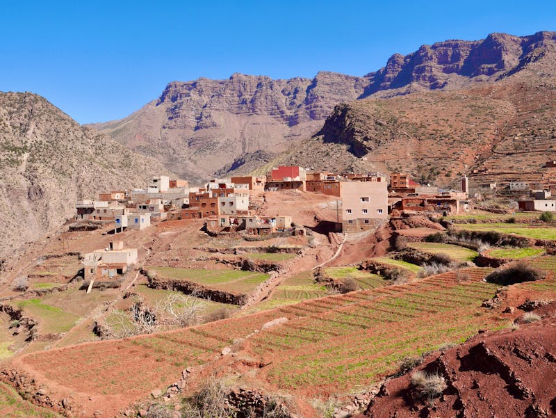 Berber-Dorf im Ourika-Tal - ©Maleo Photography - stock.adobe.com
