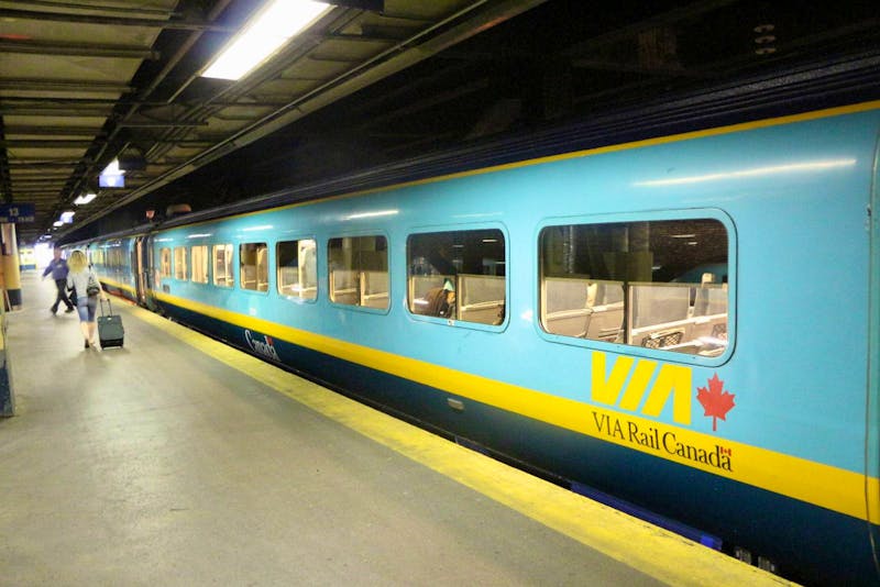 VIA Rail Zug von Montreal nach Ottawa - ©Kristin Weigel - Eberhardt TRAVEL