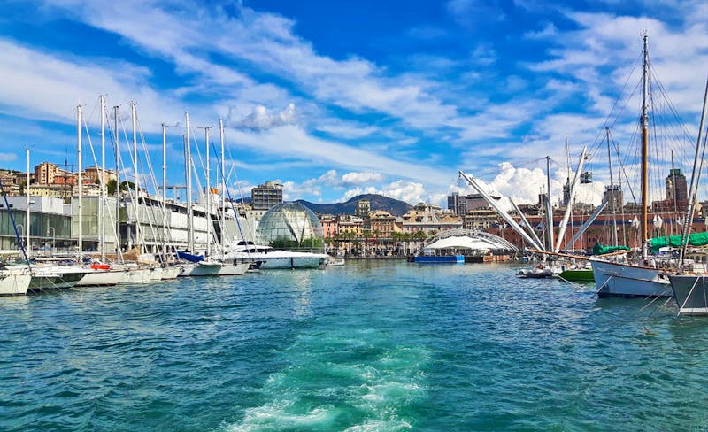 Hafenrundfahrt in Genua - &copy;Katrin Deutschbein - Eberhardt TRAVEL