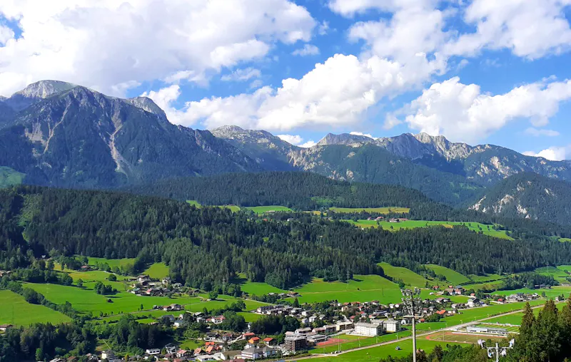 Blick von der Planai ins Tal - &copy;Kerstin Hugel - Eberhardt TRAVEL