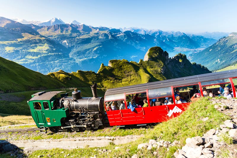Brienzer Rothornbahn im Berner Oberland - ©matho - stock.adobe.com