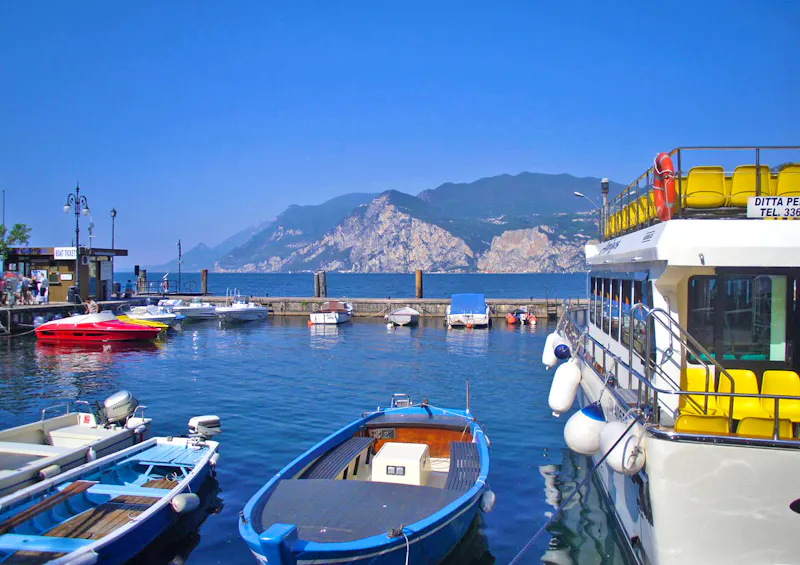Schiffsfahrt auf dem Gardasee - Malcesine - &copy;Katrin Deutschbein - Eberhardt TRAVEL