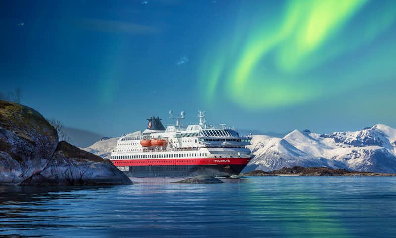 Hurtigruten Postschiff