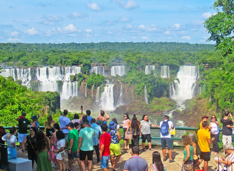 Iguazu Wasserfälle - Brasilianische Seite - ©Sylvia Sann - Eberhardt TRAVEL
