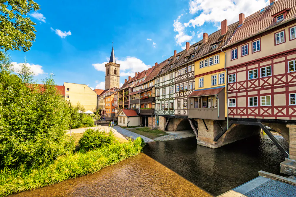Krämerbrücke in Erfurt &ndash; &copy; Uwe Graf - stock.adobe.com