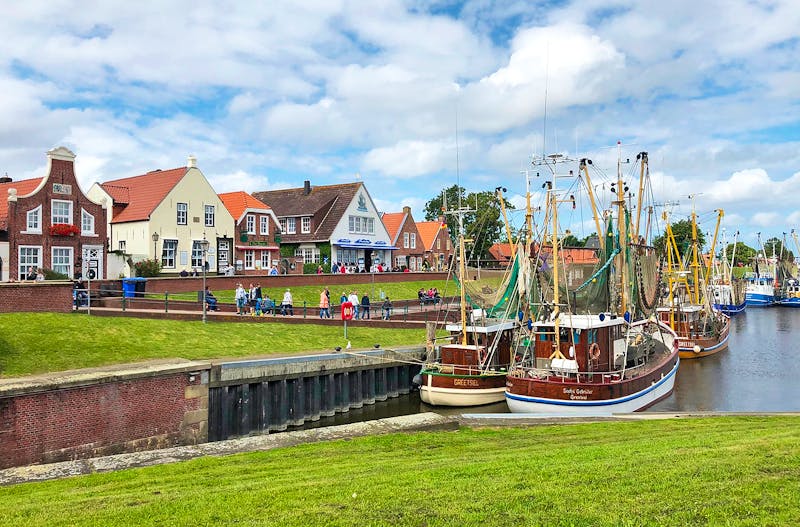 Am Hafen von Greetsiel - ©Diana Mendel - Eberhardt TRAVEL