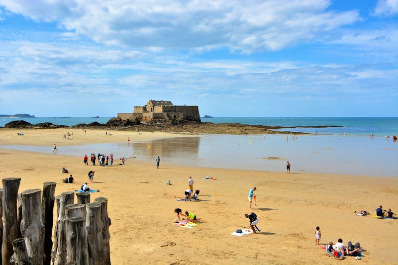 Strand von St. Malo in der Bretagne - ©Gina Egenolf - Eberhardt TRAVEL