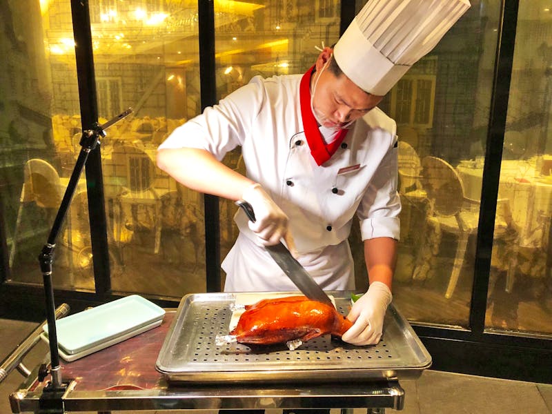 Pekingente-Essen in China - ©Sabine Letzybyll - Eberhardt TRAVEL