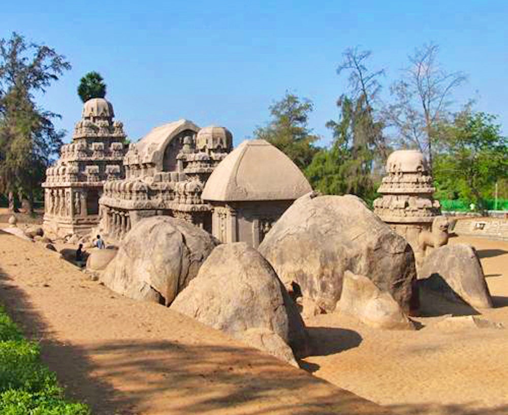Hindu-Tempel in Mamallapuram in Südindien – © Dr. Michael Krause - Eberhardt TRAVEL
