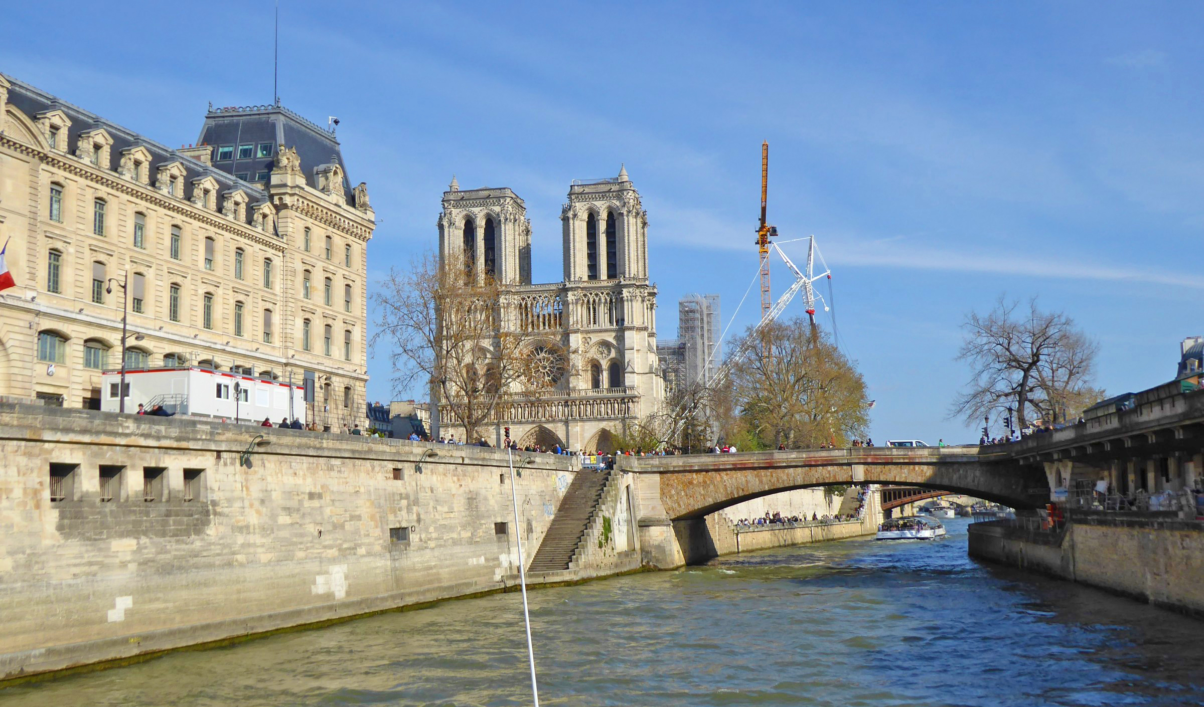 Île de la Cité und Notre Dame in Paris