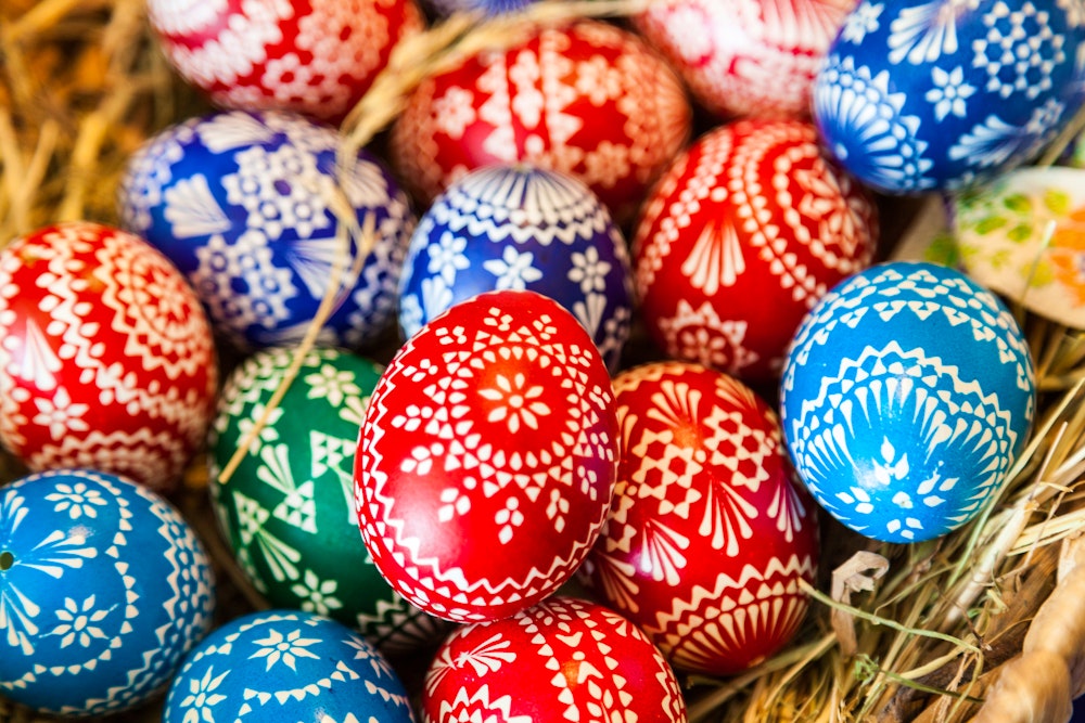 Traditionelle Ostereier in der Lausitz – © Daniel Bahrmann - stock.adobe.co