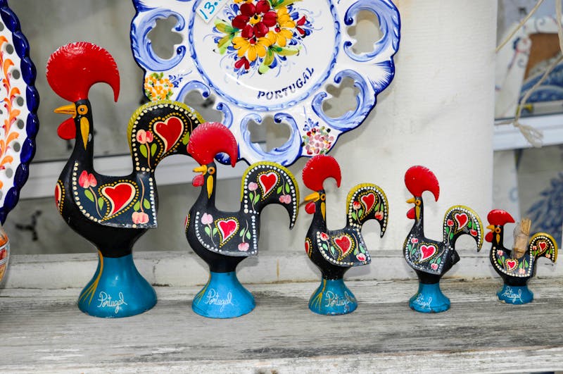 Galos de Barcelos - Glücksbringer Hahn in Portugal - ©Egon Boemsch - stock.adobe.com