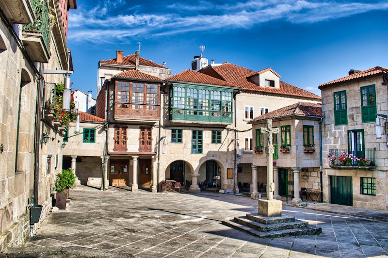Mittelalterliche Altstadt von Pontevedra in Galicien - ©David Andres - stock.adobe.com