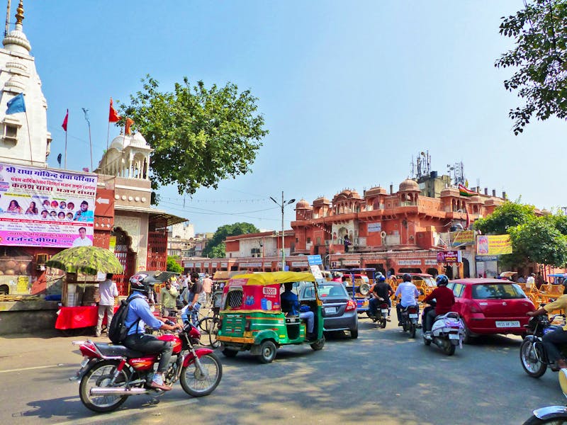 Stadtverkehr in Jaipur - ©Maria Michel - Eberhardt TRAVEL