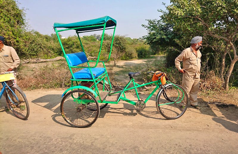 Rikscha-Tour im Keoladeo-Nationalpark - Rajasthan - ©Maria Michel - Eberhardt TRAVEL
