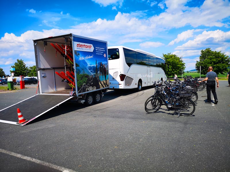 Eberhardt-Fahrradanhänger in Schweden - ©Armin Harsdorff - Eberhardt TRAVEL
