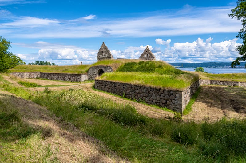 Alte Burg auf der Insel Visingsö im Vätternsee - ©bewert - stock.adobe.com