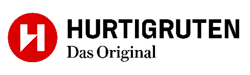 Logo der Reederei © Hurtigruten