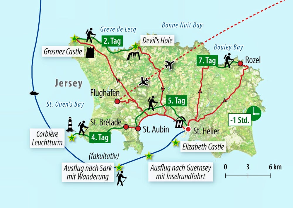 Ihre Reiseroute – © Eberhardt TRAVEL