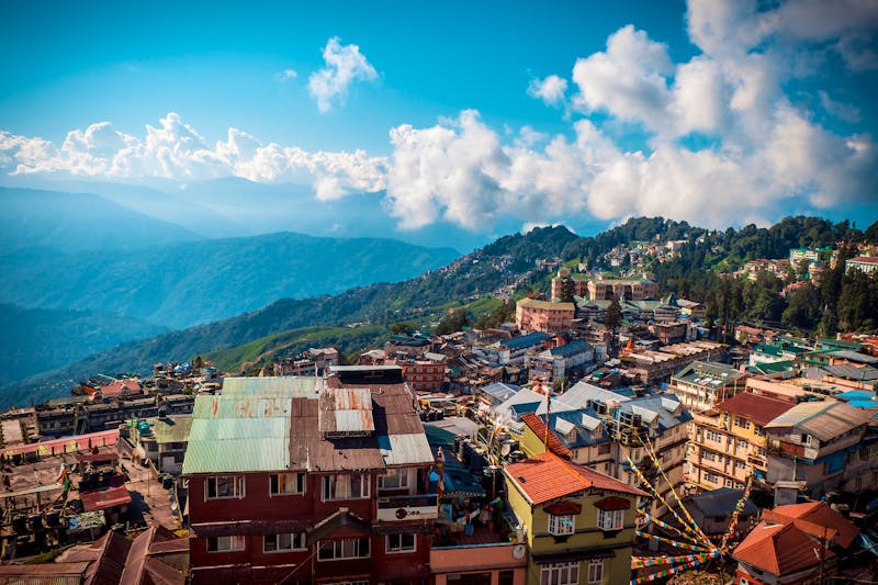 Blick auf die Stadt Darjeeling - ©Luca - stock.adobe.com