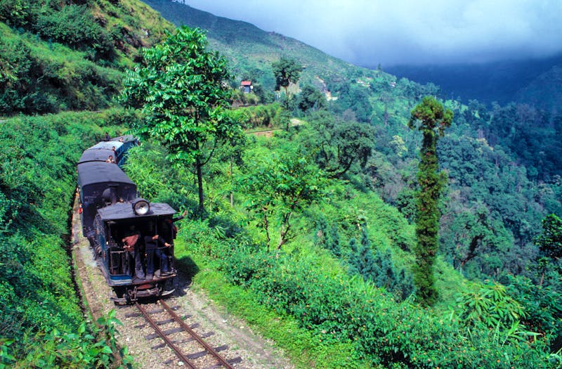 The Darjeeling Himalayan Railway - Toy Train Schmalspurbahn im Himalaya - ©© Ric Ergenbright / DanitaDelimont.com