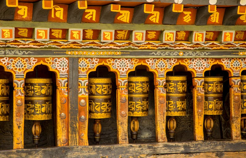 Tempel Zangtho Pelri Lhakhang in Phuntsholing in Bhutan - ©B POSITIVE - stock.adobe.com