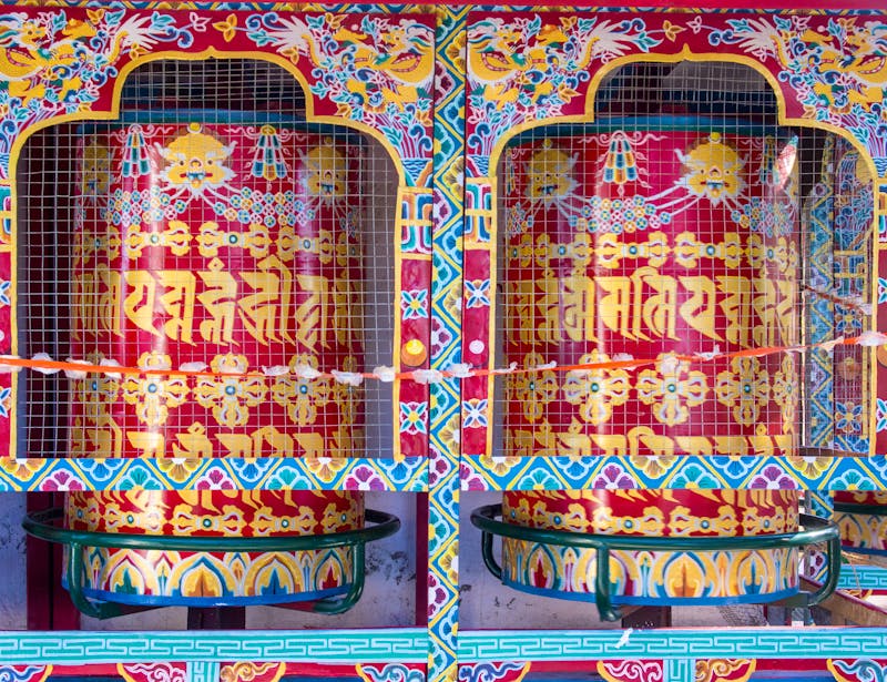 Gebetsmühle im Kharbandi Gompa in Phuntsholing in Bhutan - ©Winfried Rusch - stock.adobe.com