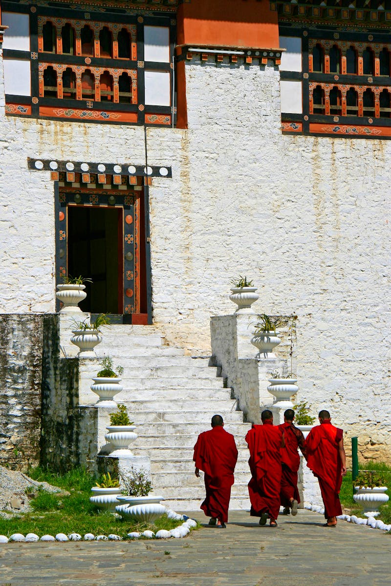 Kloster und Festung Simtokha Dzong südlich von Bhutans Hauptstadt Thimphu - ©frdric - stock.adobe.com