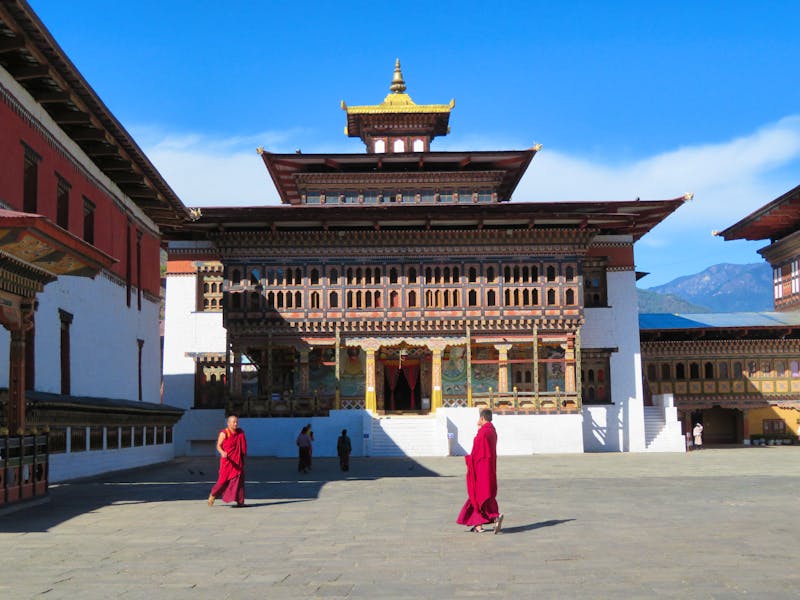 Thimphu Dzong in Bhutan - ©Jürgen Schmeißer (Eberhardt TRAVEL)