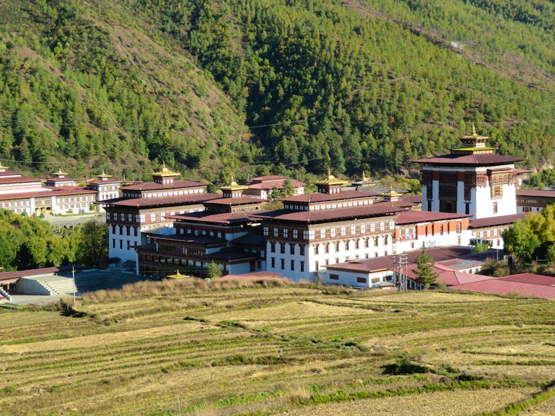 Thimphu Dzong in Bhutan - ©Jürgen Schmeißer (Eberhardt TRAVEL)