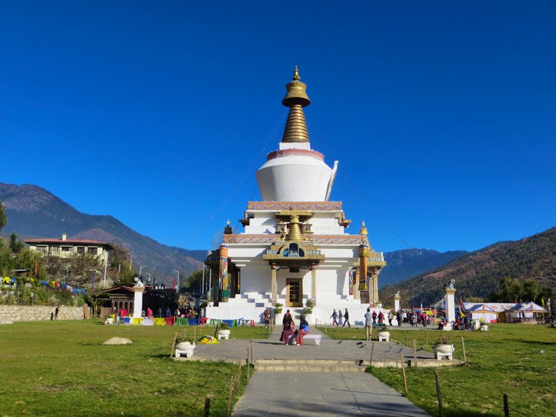 Gedächtnischörte in Thimphu - ©Jürgen Schmeißer (Eberhardt TRAVEL)