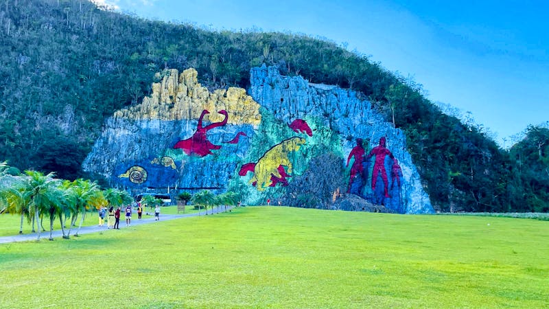 Vinales Tal - Felsmalerei Mural de la Prehistoria  - ©Jacob Spangenberg (Eberhardt TRAVEL)